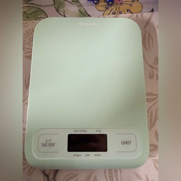 Etekcity Food Kitchen Scale, Digital Grams and Ounces Mint Green - Picture 7 of 11
